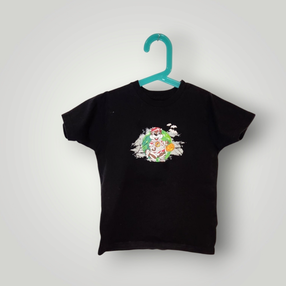 Buc-ee's Halloween T-Shirt 4t Boo Crew Black Glow in the Dark